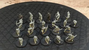 Lord of the Rings Middle-Earth Moria Goblins x22