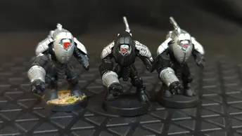 Warhammer 40k T'au Empire XV25 Stealth Battlesuits x3