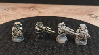 Warhammer 40k Space Marines Devastator Squad (OOP Metal) x4
