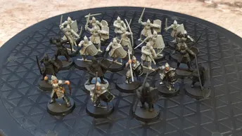 Lord of the Rings Middle-Earth Warriors of Minas Tirith x23