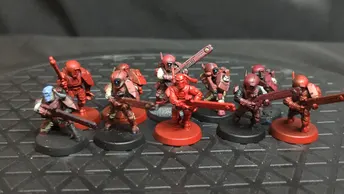 Warhammer 40k T'au Empire Fire Warriors x10