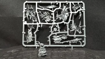 Age of Sigmar Orruk Warclans Swampcalla Shaman and Pot-grot x2