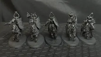 Age of Sigmar Slaves to Darkness Chaos Knights (old models) x5