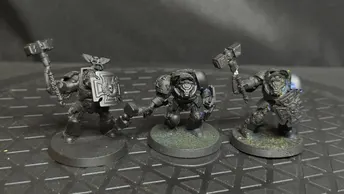 Warhammer 40k Space Marines Terminator Squad x3