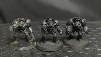 Warhammer 40k Space Marines Terminator Squad x3