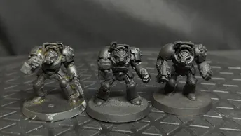 Warhammer 40k Space Marines Terminator Squad x3