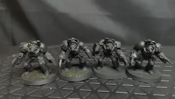 Warhammer 40k Space Marines Terminator Squad x4