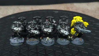 Warhammer 40k Space Marines Tactical Squad x10