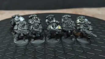 Warhammer 40k Space Marines Tactical Squad x10