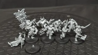 Age of Sigmar Blades of Khorne Bloodreavers x9