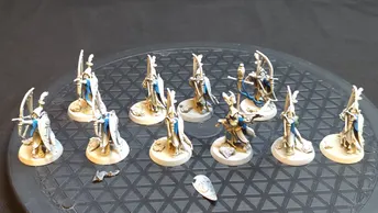 Age of Sigmar Lumineth Realm-Lords Vanari Auralan Sentinels x10