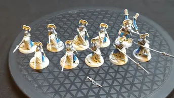 Age of Sigmar Lumineth Realm-Lords Vanari Auralan Wardens x10