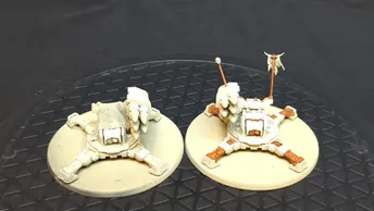 The Horus Heresy Horus Heresy Tarantula Missile Battery x2