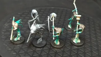 Age of Sigmar Nighthaunt Grimghast Reapers x7