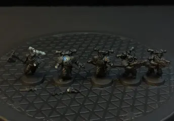 Warhammer 40k Chaos Space Marines Chosen x5