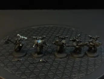 Warhammer 40k Chaos Space Marines Chosen x5
