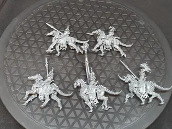 Age of Sigmar Ossiarch Bonereapers Kavalos Deathriders x5