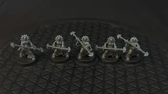 Warhammer 40k Adeptus Mechanicus Corpuscarii Electro-Priests x5