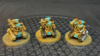 Warhammer 40k Adeptus Mechanicus Kataphron Breachers / Destroyers x3