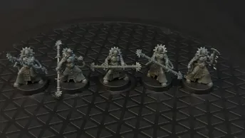 Warhammer 40k Adeptus Mechanicus Corpuscarii Electro-Priests x5