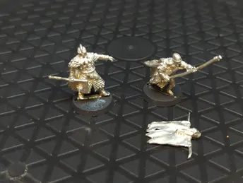 Lord of the Rings Middle-Earth Middle-earth Dunland Command Squad (OOP Metal) x2