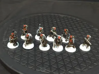 Warhammer 40k Astra Militarum Death Korps of Krieg x10