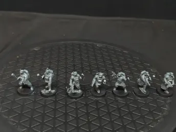 Warhammer 40k Astra Militarum Krieg Combat Engineers x7
