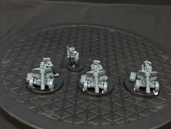 Warhammer 40k Astra Militarum Krieg Heavy Weapons Squad x4