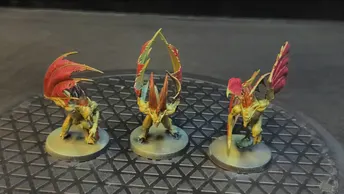 Age of Sigmar Flesh-eater Courts Vargheists x3