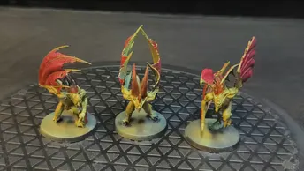 Age of Sigmar Flesh-eater Courts Vargheists x3