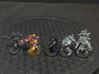 Warhammer 40k Chaos Space Marines Chosen x5