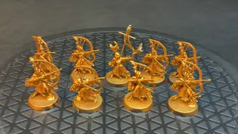 Age of Sigmar Lumineth Realm-Lords Vanari Auralan Sentinels x9