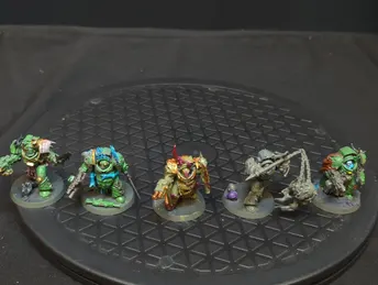 Warhammer Death Guard Blightlord Terminators x5