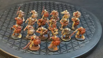 Age of Sigmar Ossiarch Bonereapers Mortek Guard x20