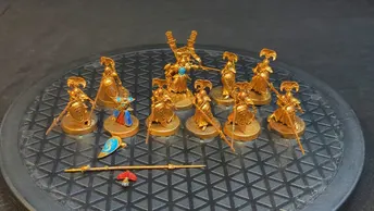 Age of Sigmar Lumineth Realm-Lords Vanari Auralan Wardens x10