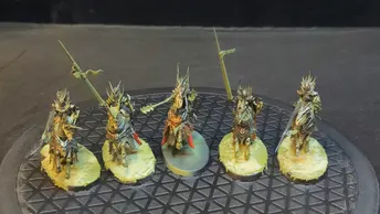 Age of Sigmar Soulblight Gravelords Blood Knights x5