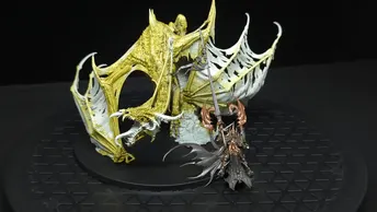 Age of Sigmar Flesh-eater Courts, Soulblight Gravelord Prince Vhordrai x1
