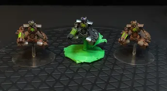 Warhammer 40k Necrons Lokhust Destroyer x3