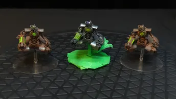 Warhammer 40k Necrons Lokhust Destroyer x3