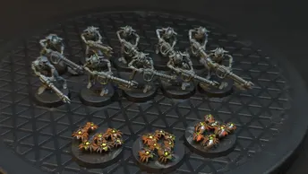 Warhammer 40k Necrons Warriors x10