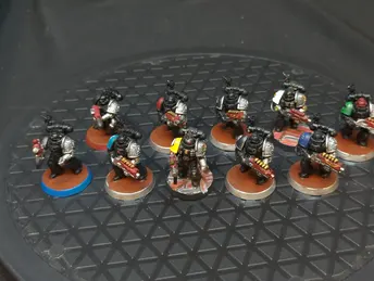 Warhammer 40k Space Marines Tactical Squad x10