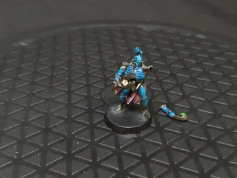 Warhammer 40k Necron Lord with resurrection orb (OOP Metal) x1
