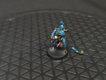 Warhammer 40k Necron Lord with resurrection orb (OOP Metal) x1