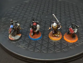 Warhammer 40k Space Marines Tactical Squad x4