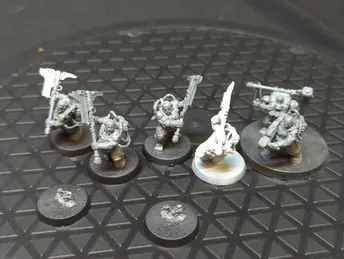 Warhammer 40k Leagues of Votann Cthonian Beserks x5