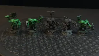 Warhammer 40k Orks Nobz x5