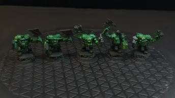 Warhammer 40k Orks Nobz x5