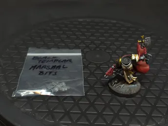 Warhammer 40k Black Templars Marshal x1