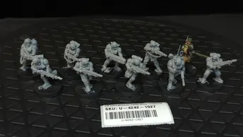 Warhammer 40k Astra Militarum Cadian Shock Troops x10