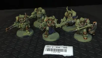 Warhammer Death Guard Blightlord Terminators x5